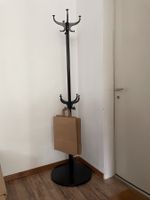 Kleiderständer / Garderobe schwarz aus Metall