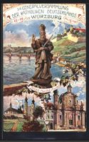 Ganzsache Bayern PP15C139: Würzburg, 54