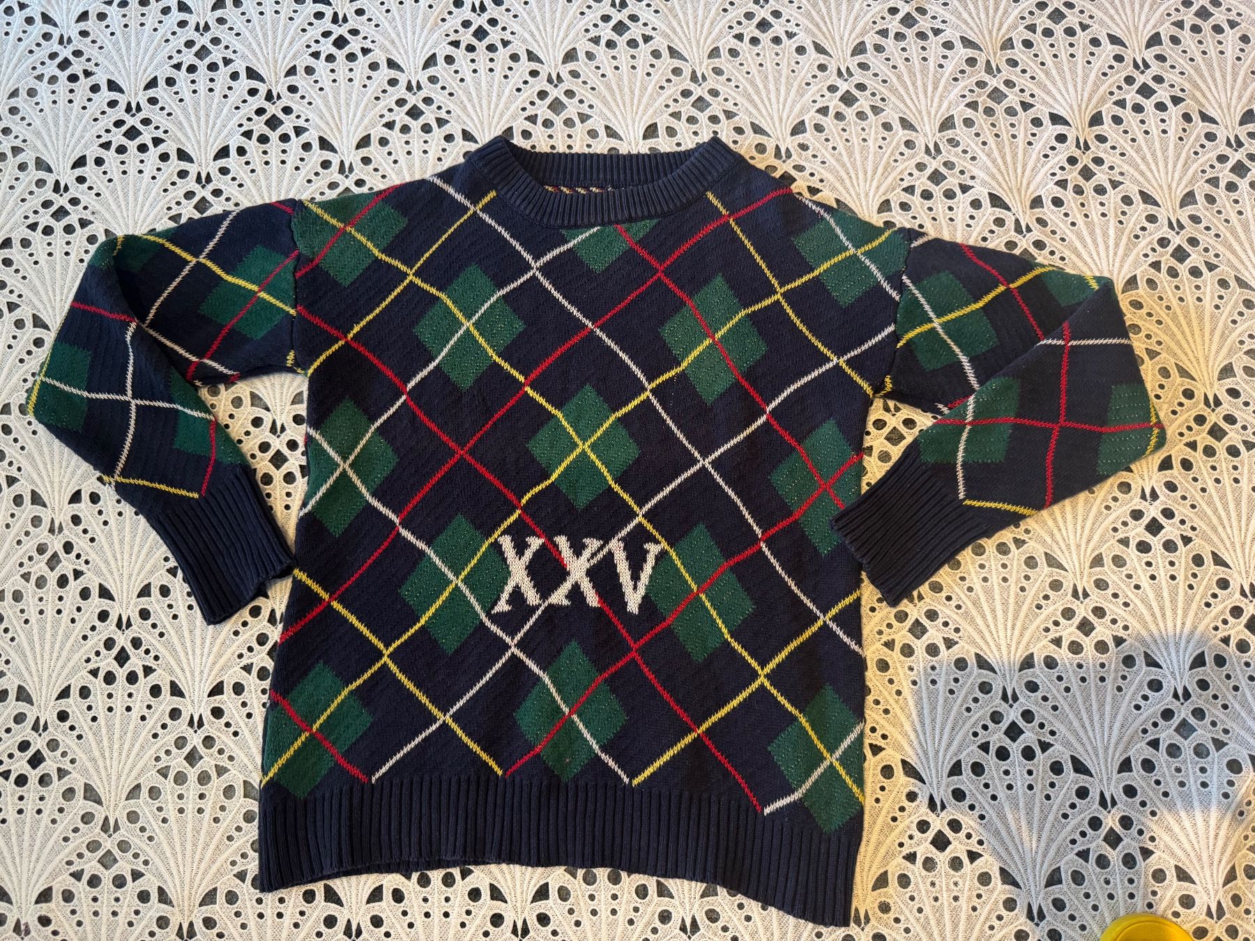 Maglioni & Felpe: Klassischer Argyle Pullover Gr L XL – Usato da Frenkendorf venduto da Style365 6