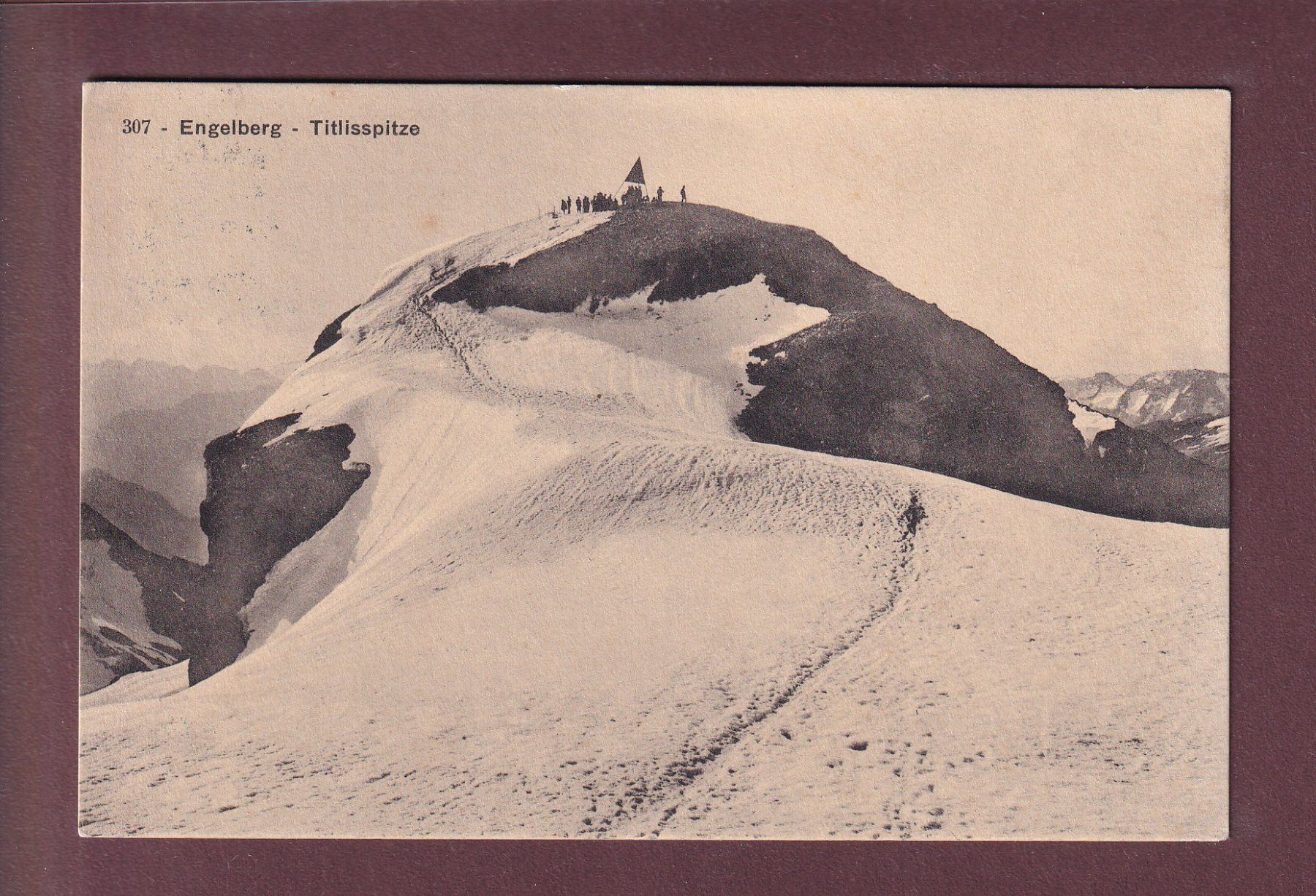 Ansichtskarten: Engelberg - TITLIS-SPITZE - 1912 – Gebraucht aus Pully von nicecards