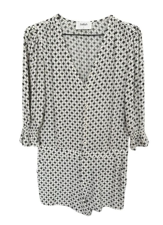 T-Shirt Femme George Blanc à Dentelle Florale - Taille UK16/EUR44 - 100% Polyester