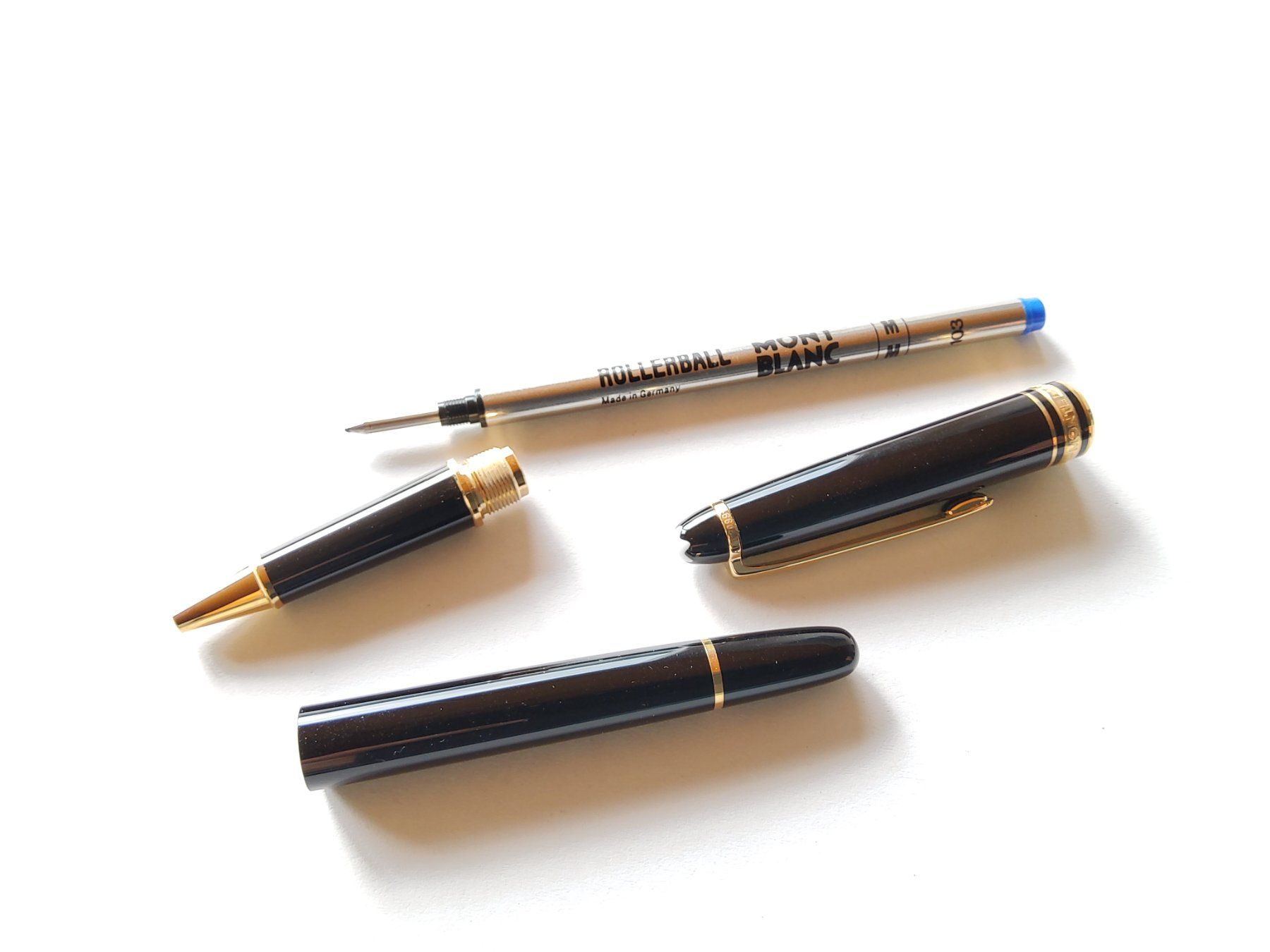 Montblanc Penna & Evidenziatori: Superbe ensemble stylo-bille et roller Montblanc  – Usato da Malleray venduto da Broc-antique 4