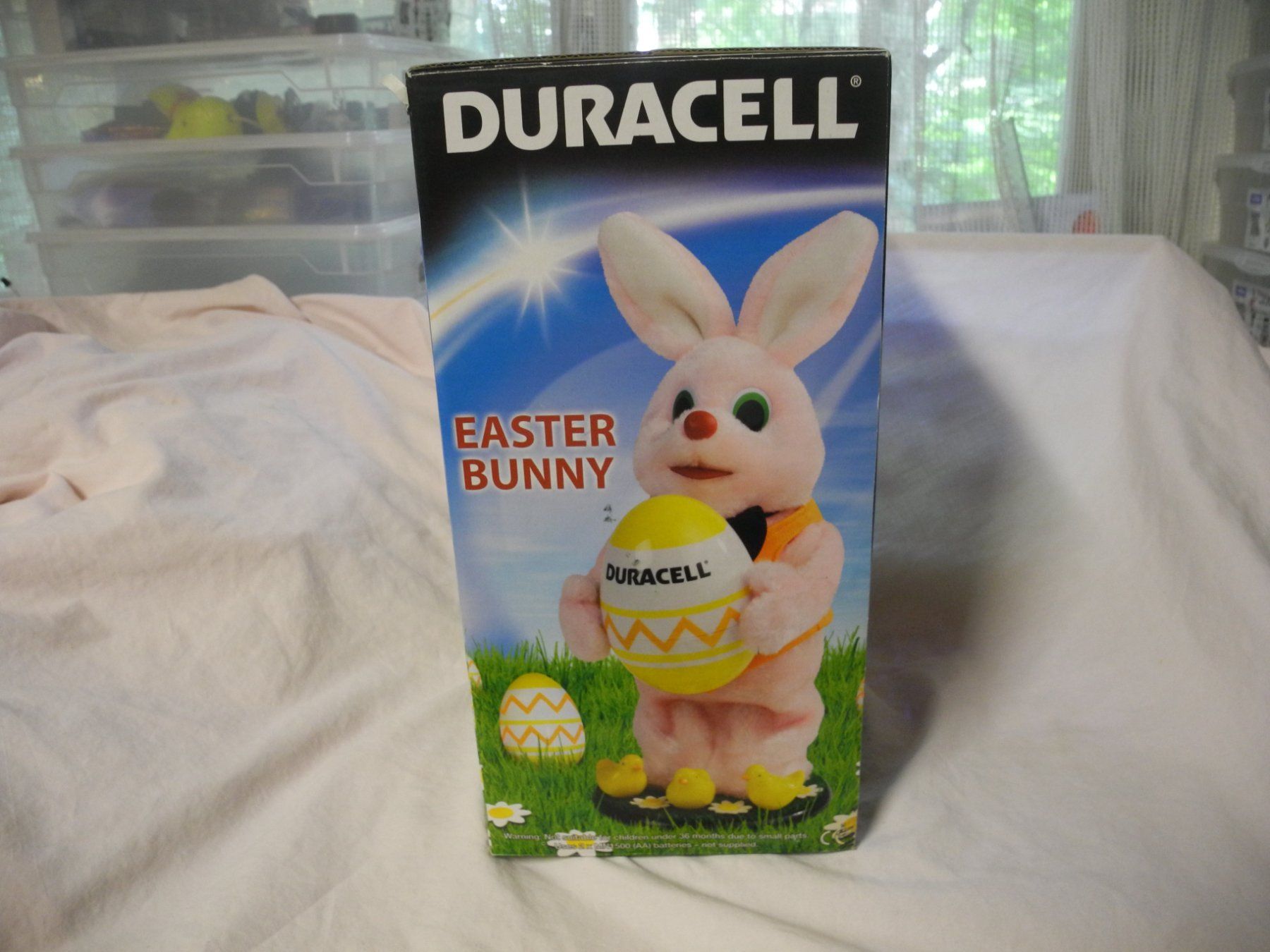 Statuette: DURACELL  EASTER BUNNY  WERBEFIGUR  HASE  LAPIN  NEUWERTIG – Nuovo e nell'imballaggio originale da Gurtnellen venduto da Murmeli99 2