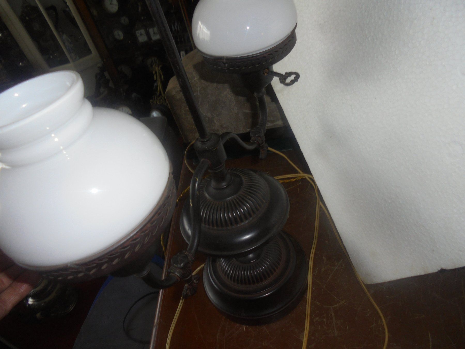 Lampade: Antike Tischlampe – Usato da Camorino venduto da Hunpete 7