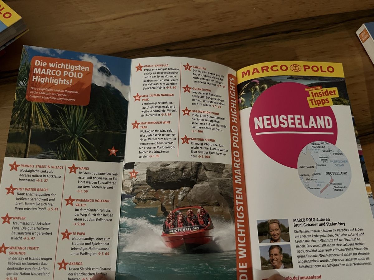 Livres: Marco Polo Reiseführer Neuseeland – D'occasion à Schongau par Retro_Shop 3