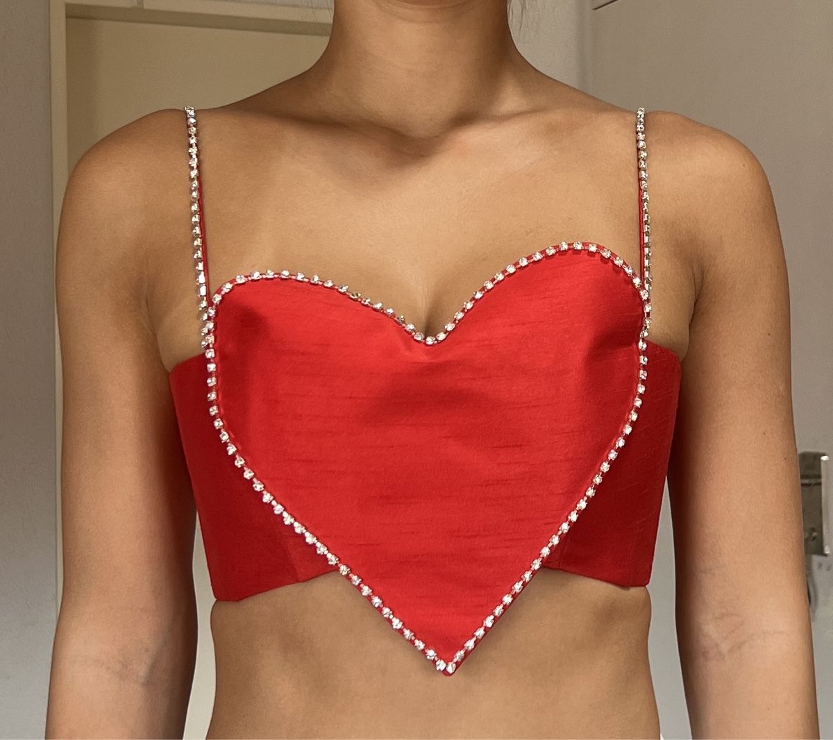 Top: Red Heart Top – Nuovo (secondo la descrizione) da Zürich venduto da eli_t8nw