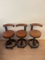 3 originale Siemens Sirona S Zahnarztstühle / Rollhocker – V