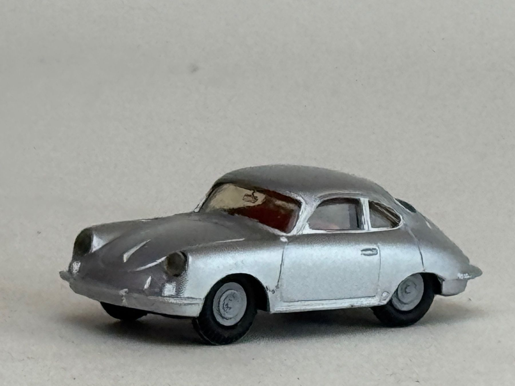Brekina Modellautos: VE1- Praline Porsche 356 silbermetallic – Gebraucht aus Elm von Wikmtz