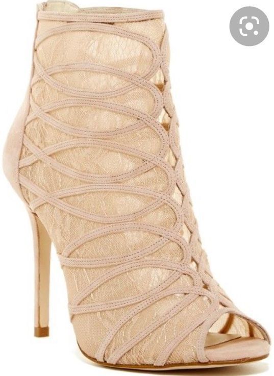 Karen Millen Scarpe da donna: Peep Toes Spitze und Wildleder Nude – Usato da Uitikon Waldegg venduto da sarab6928 3