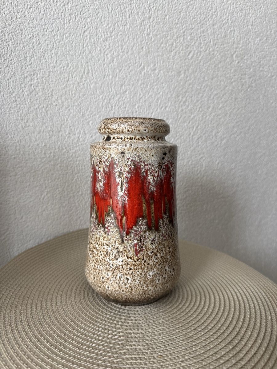 Vasi & Recipienti: Scheurich Fat Lava Keramik Vase, West Germany – Usato da Balsthal venduto da Narulya
