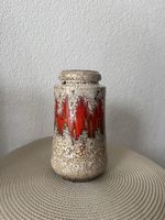 Scheurich Fat Lava Keramik Vase, West Germany