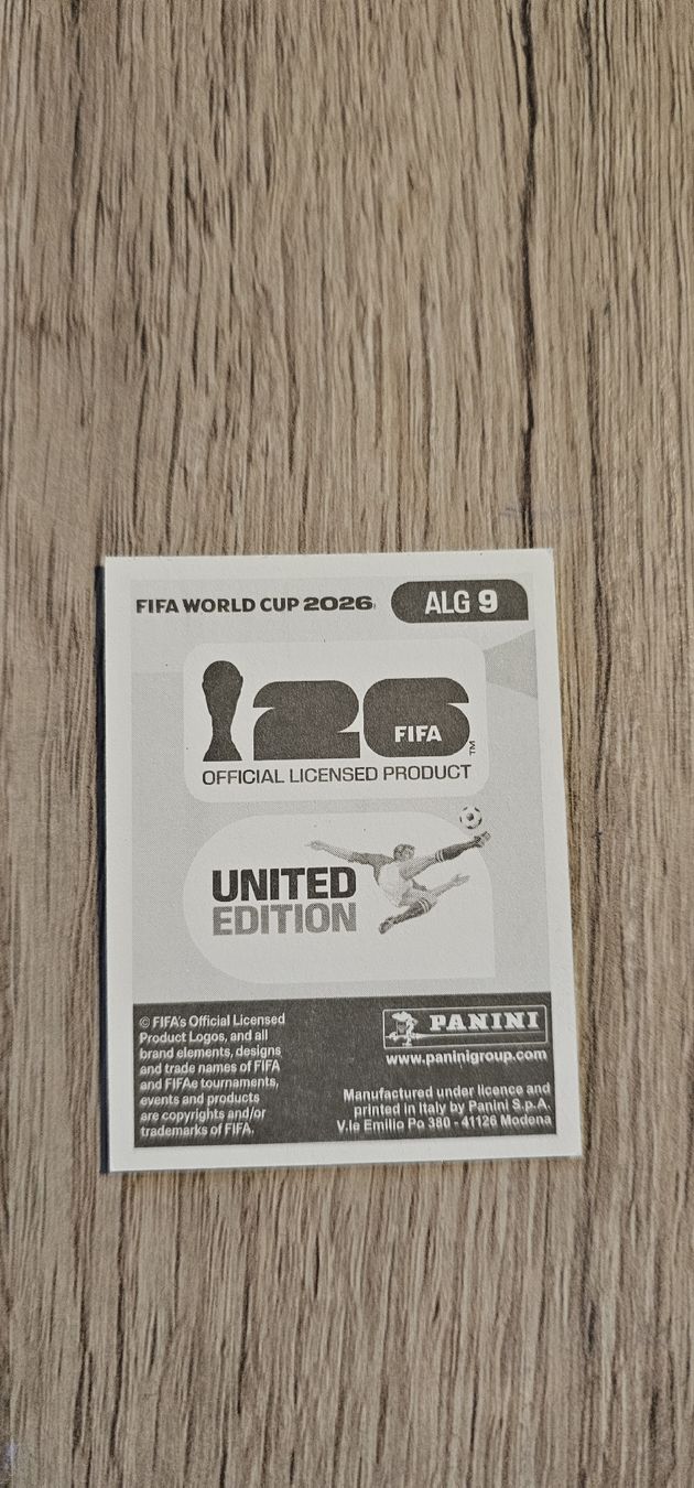 Panini Carte collezionabili: Fifa World Cup Panini ALG 9 – Nuovo e nell'imballaggio originale da Biel VS venduto da volcom8702 1
