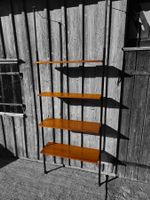 Mid Century  Teak Teleskopregal