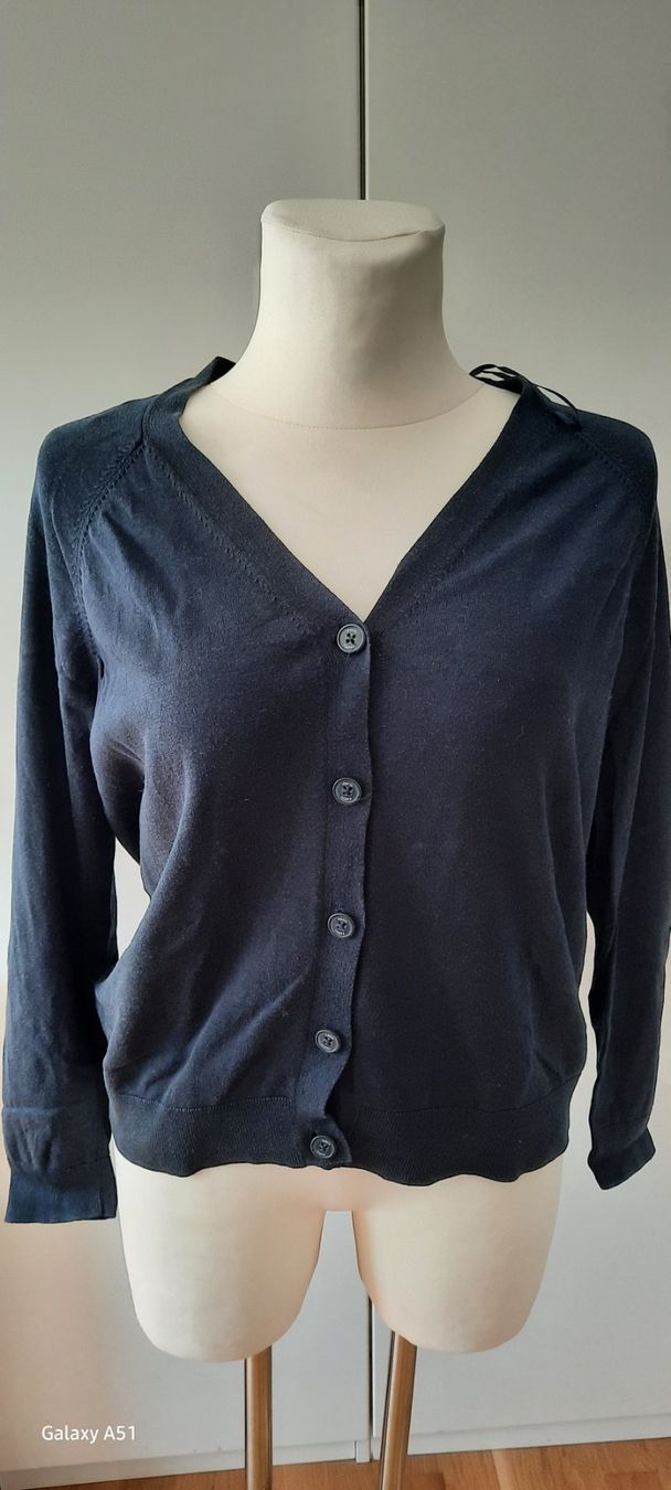 Cecil Giacche: ***CECIL*** Feinstrickjäckli dunkelblau Gr. L – Usato da Wädenswil venduto da H2H_Secondhandshop 1