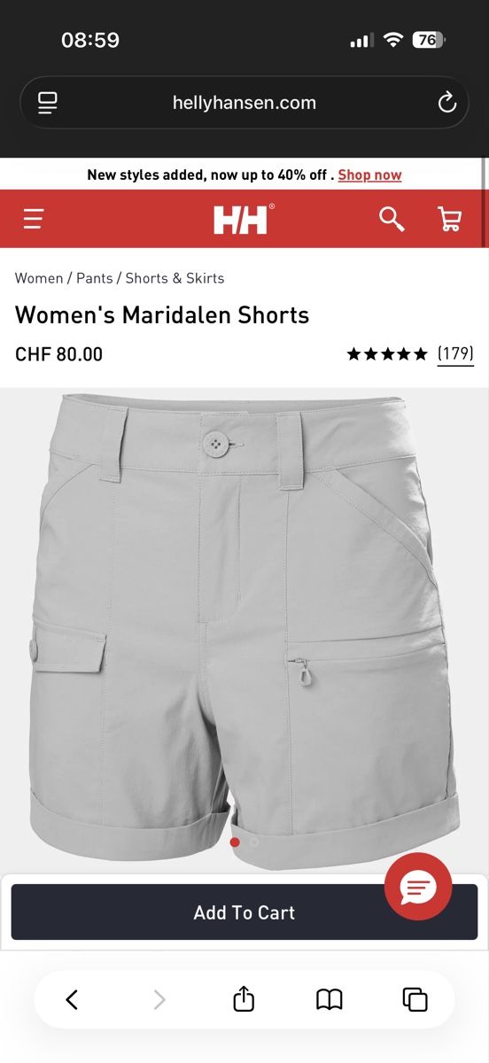 Helly Hansen Hosen: Helly Hansen short M – Gebraucht aus Samstagern von apamuk