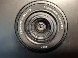 Objektiv SONY