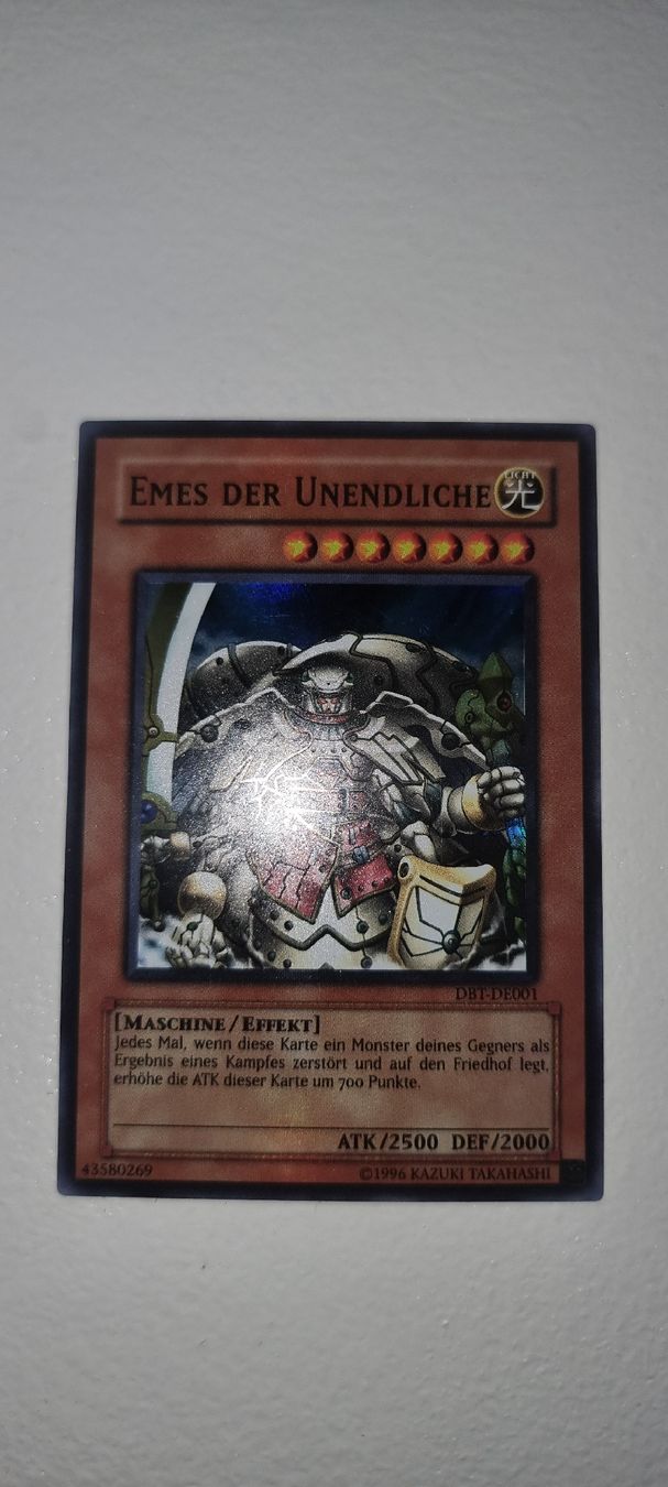 Karten: Yugioh Emes der Unebdliche – Gebraucht aus Suhr von qkr_62qb