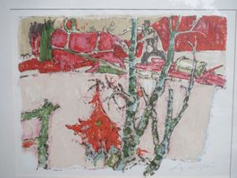 Alois Carigiet - Das Rote Pferd - Litho