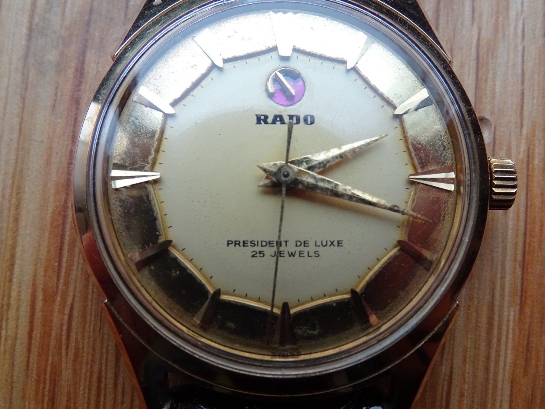 Rado Orologi: rare Rado Vintage Uhr, Pie Pan – Usato da Biel/Bienne venduto da georgi01 1