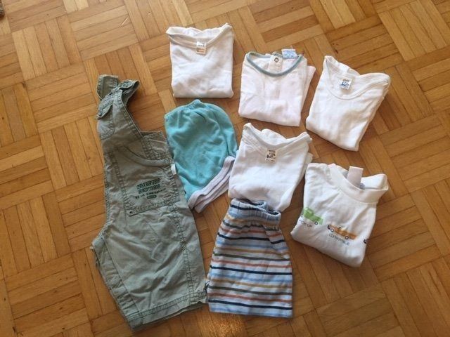Lotti & Set di vestiti: Kleiderpaket 8-teilig Junge Gr. 62 / 68 – Usato da Emmen venduto da Aribini 1
