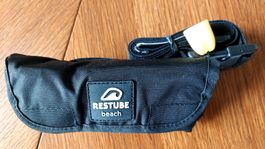 Schwimmhilfe Restube beach schwarz mit Gurt guter Zustand