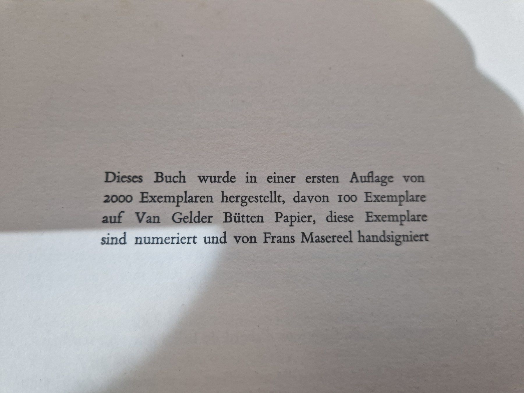 Libri: Frans Masereel "Von Schwarz zu Weiss" – Usato da Seedorf BE venduto da Stibutz 2