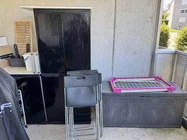 Garten Schränke und Truhe zu verschenken
