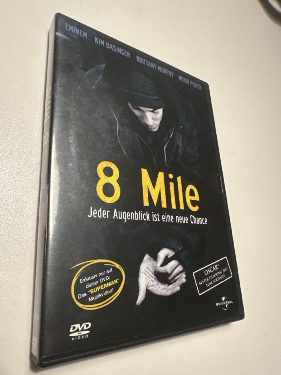 Alle DVDs: DVD 8 Mile – Gebraucht aus St. Gallen von Ellly