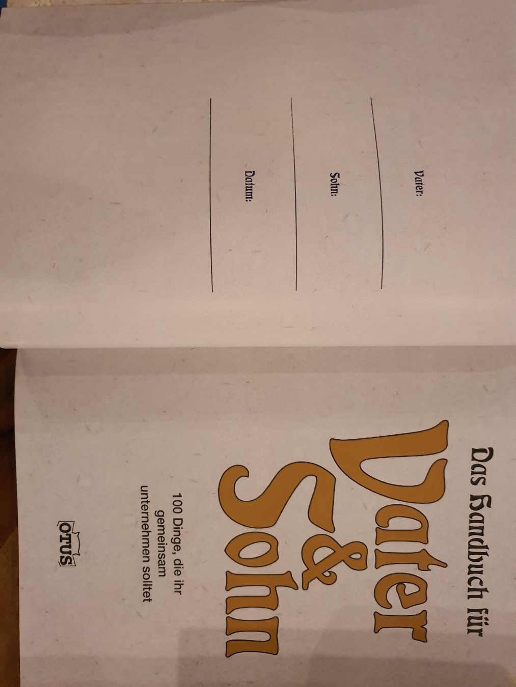 Libri: Das Handbuch für Vater&Sohn – Usato da Zürich venduto da slvgen 2