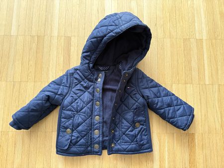 Babyjacke 3-6 Monate dunkelblau Thommy Hilfiger