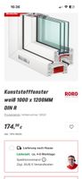 Kunststofffenster weiss 1000x1200mm DIN R neu