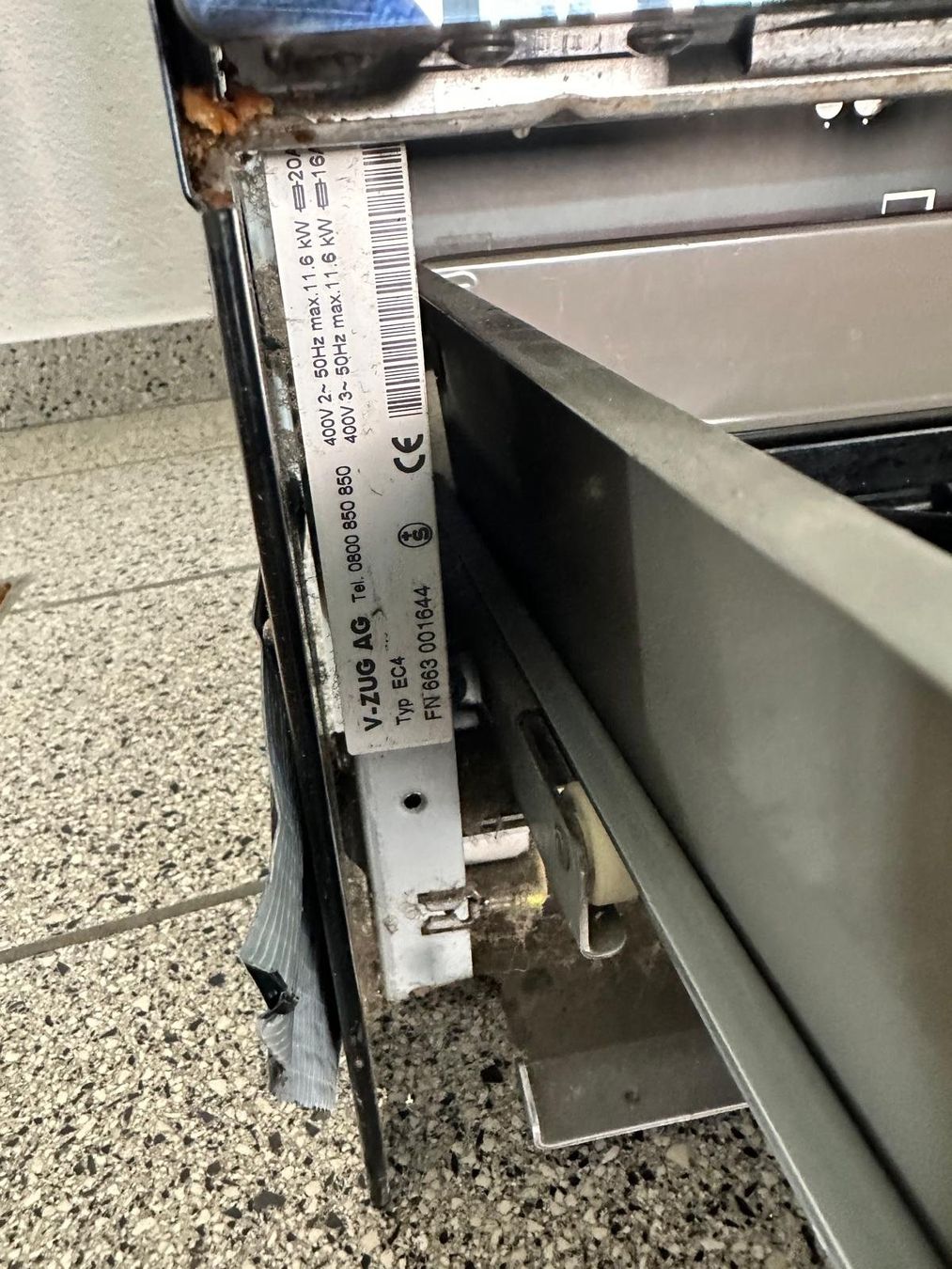 V-Zug Forni: Backofen mit Glaskeramik V-ZUG – Usato da Spreitenbach venduto da Space_X 8