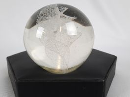 Glaskugel weiß