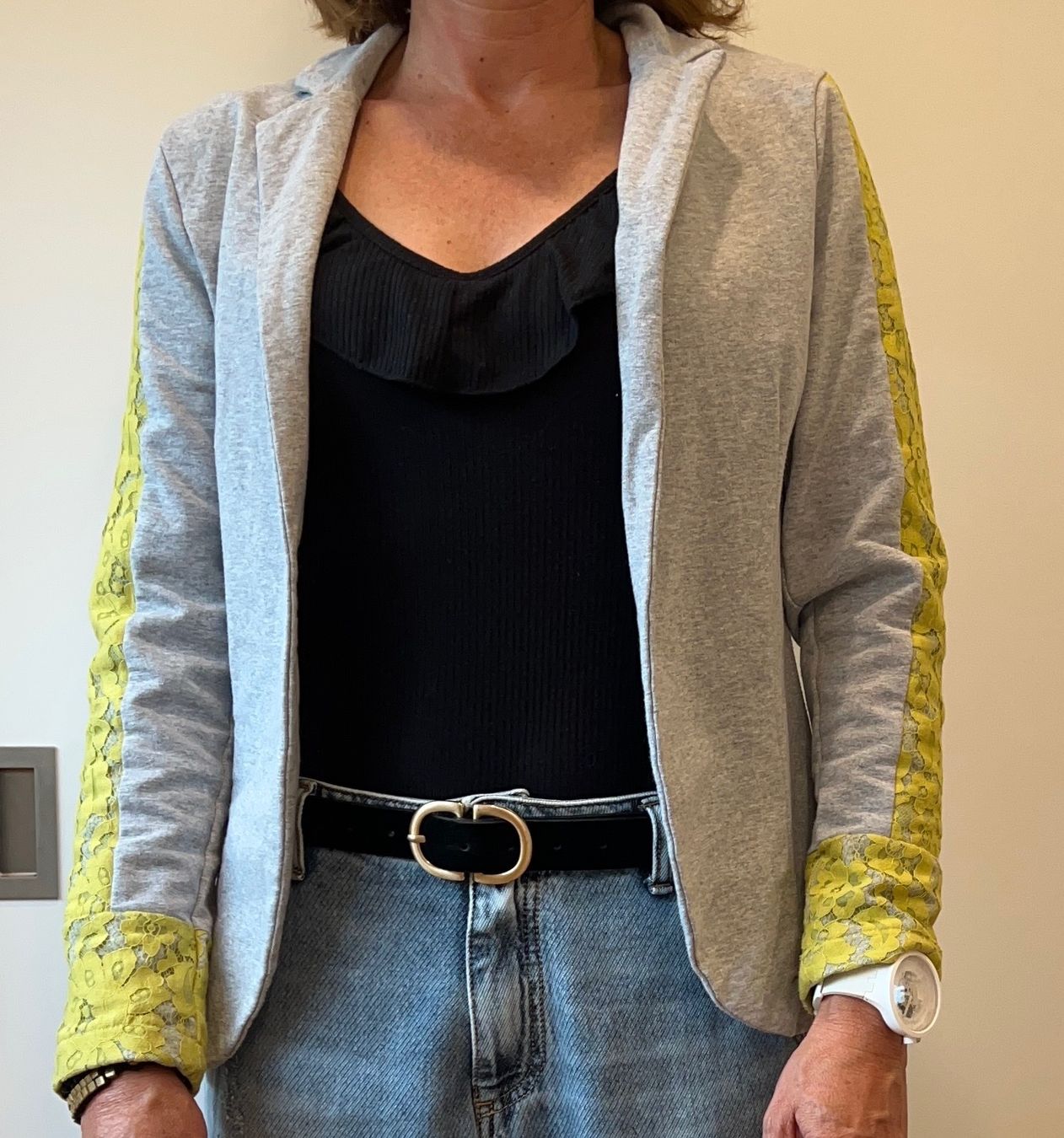 Please Jeans Giacche: Blazer Marke Please, S, 36, grau – Usato da Abtwil SG venduto da monchy01