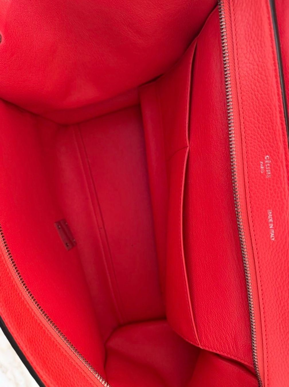 Celine Borse da donna: Celine Bag, Model Trapeze in schönem Orange – Usato da Lausanne venduto da Meganelausanne 7