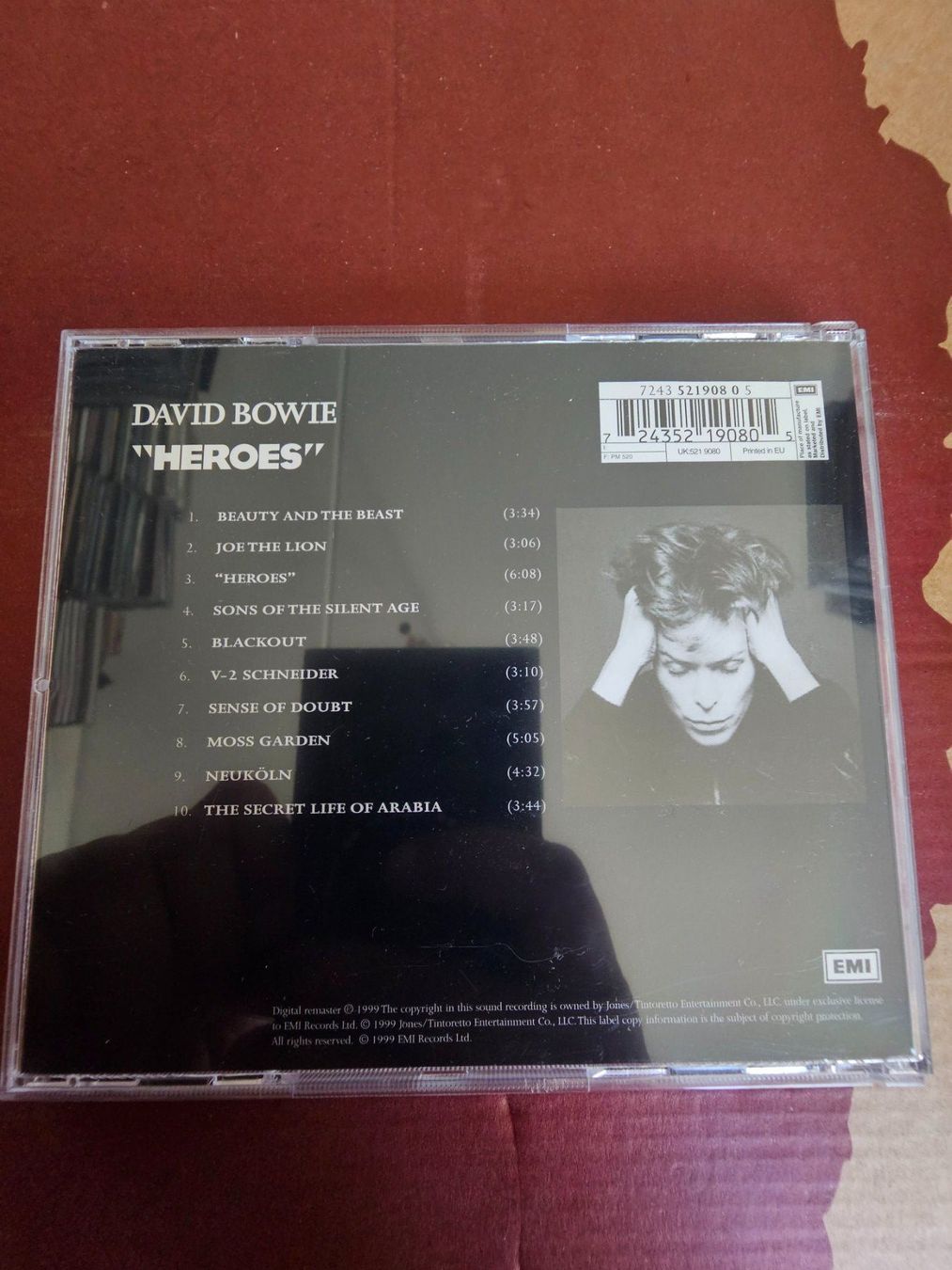 CDs: CD - David Bowie – "Heroes" (REMASTERED) – D'occasion à Biberist par Foolio0 1