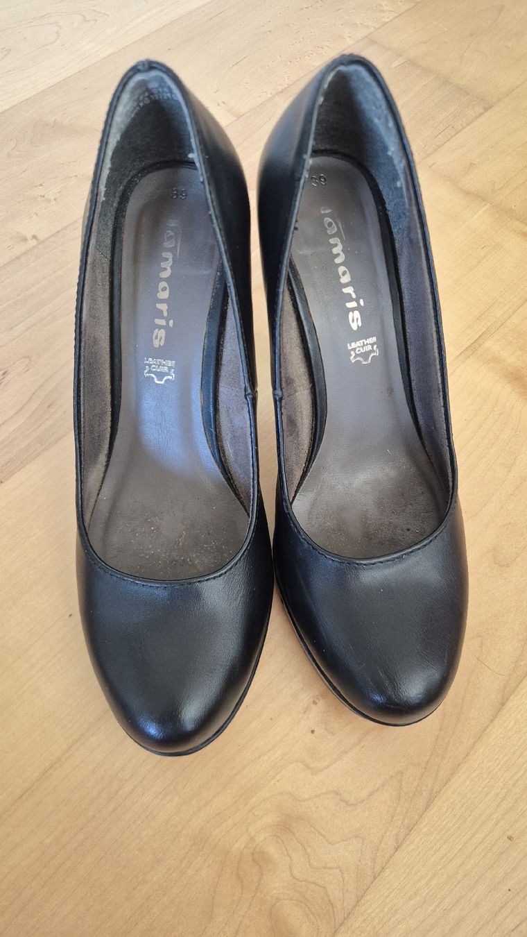 Tamaris Damenschuhe: Tamaris schwarze Pumps  – Gebraucht aus Winterthur von vss_h665 1