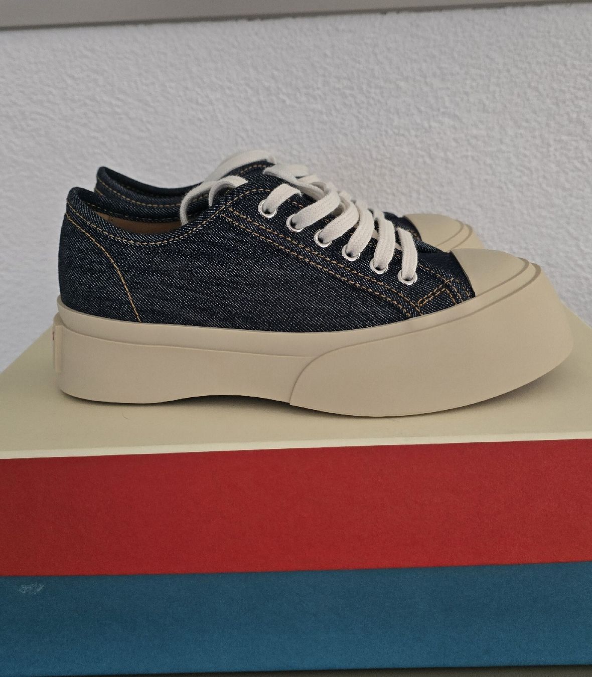 Marni Scarpe da donna: Sneaker Marni 37 Stoff blau – Nuovo e nell'imballaggio originale da Untereggen venduto da cla_kb2w 1