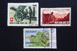 (m289) Artillerie Wit  186/1 + 191/1 + 192/1 ʘ