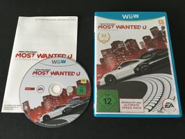 Need for Speed most wanted U für Nintendo Wii-U