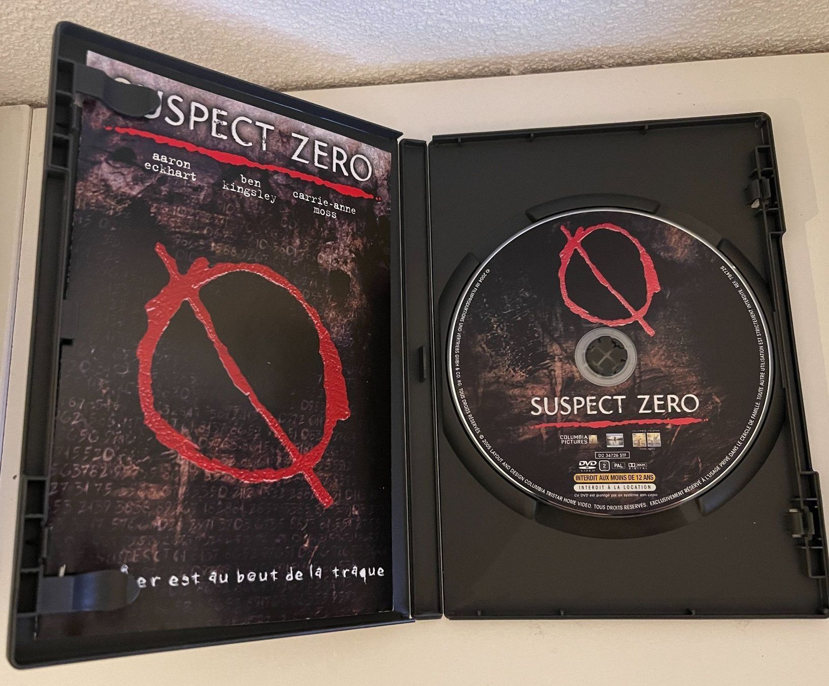 Tous les DVDs: Suspect Zero (2004) - DVD – D'occasion à Semsales par __Florian__ 3