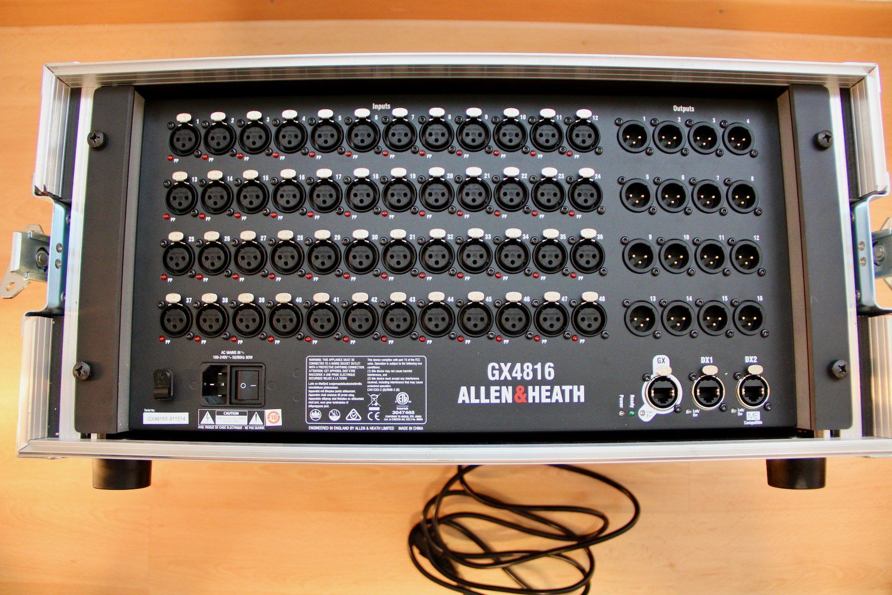 Allen & Heath Mischpulte: Allen & Heatch GX4816 Stagebox – Gebraucht aus Hornussen von Waespi470