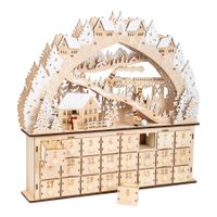 Adventskalender Skivergnügen beleuchtet