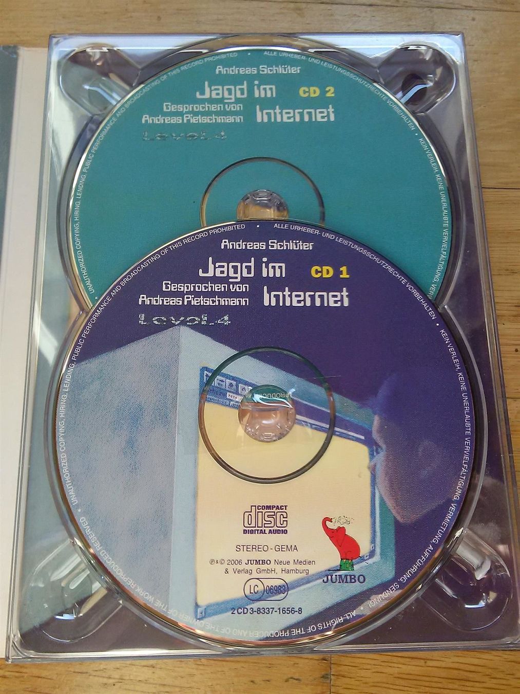 CD: Jagt Im Internet Level (4)    > Andreas Schlüter < – Usato da St. Gallen venduto da elk2020 2