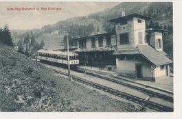 Rigi Klösterli - Bahnhof + c1905
