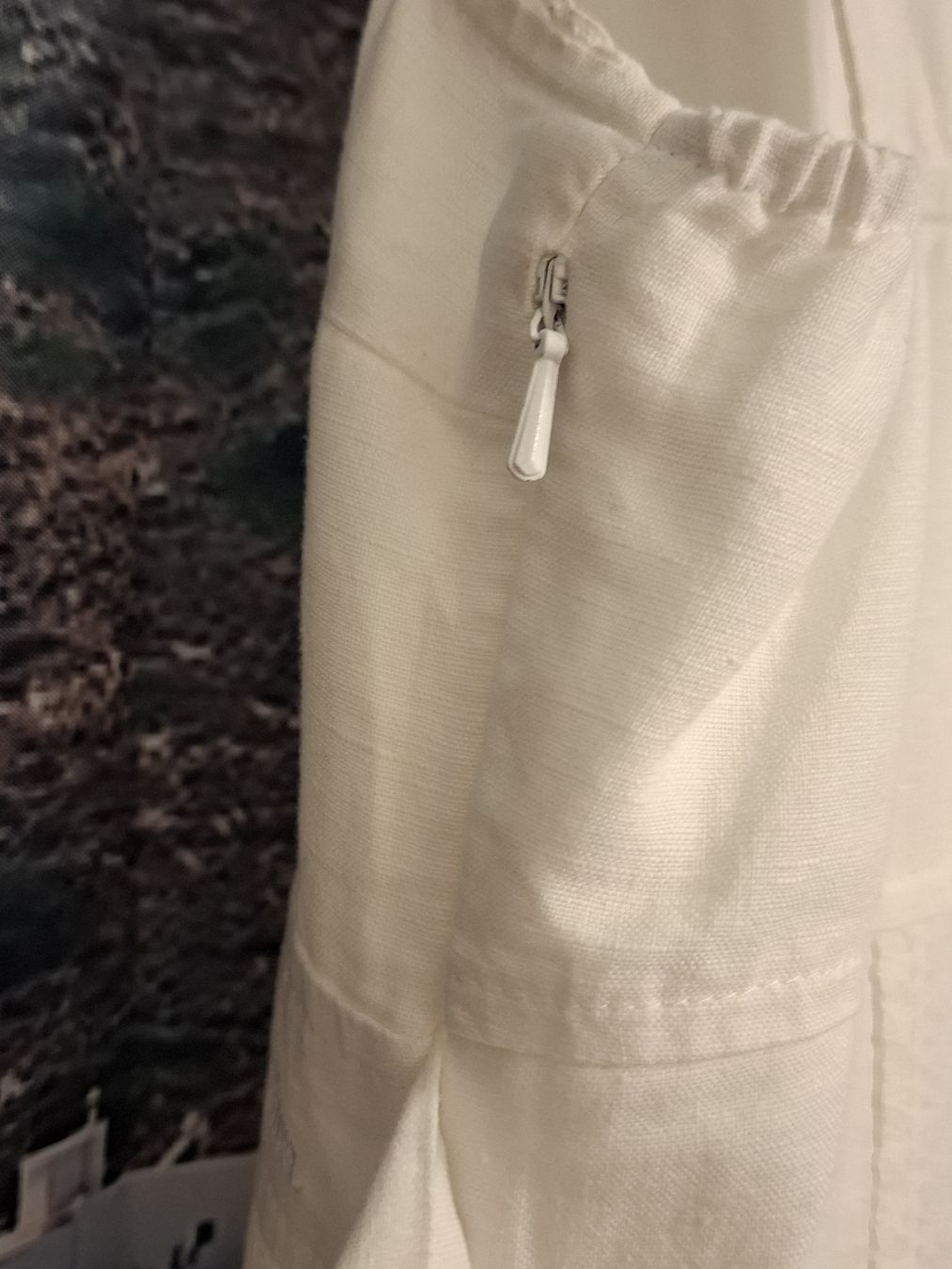 S.Oliver Kleider: s.Oliver Sommerkleid, Gr.34, Weiss, 55% Leinen – Gebraucht aus Rotkreuz von PrelovedPicks 6