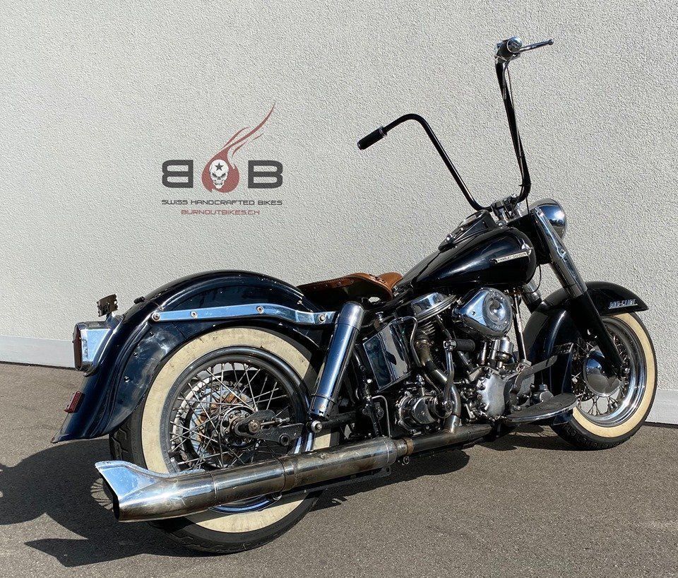 Harley-Davidson Chopper: HARLEY DAVIDSON FL 63 PANHEAD DUOGLIDE – Usato da Sirnach venduto da B.O.B.BIKES 4