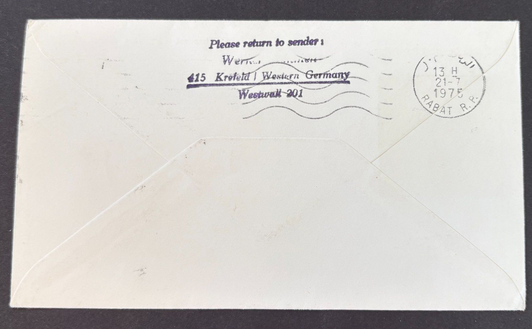 Alle Briefmarken: LUFTHANSA ERSTFLUG LH-503 BOEING 707 – Gebraucht aus Ostermundigen von wini63 1