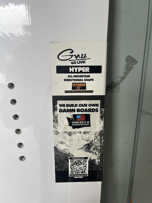 Board: Gnu Hyper 160cm Snowboard  – Usato da Gstaad venduto da Pure_Snowboarding 3