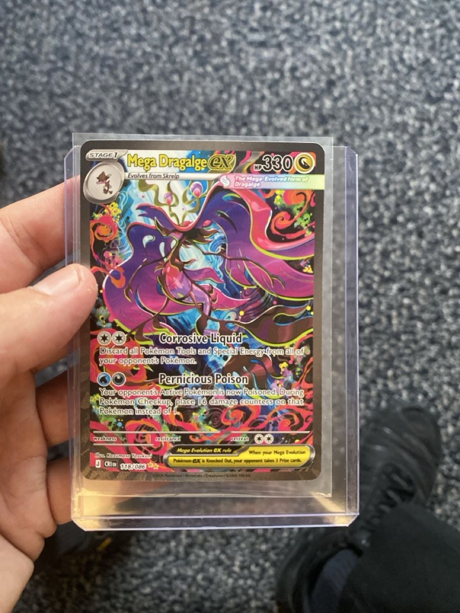 Pokémon Carte collezionabili: Mega Dragalge ex #118 CRI ENG – Nuovo (secondo la descrizione) da Ettingen venduto da RobiMM